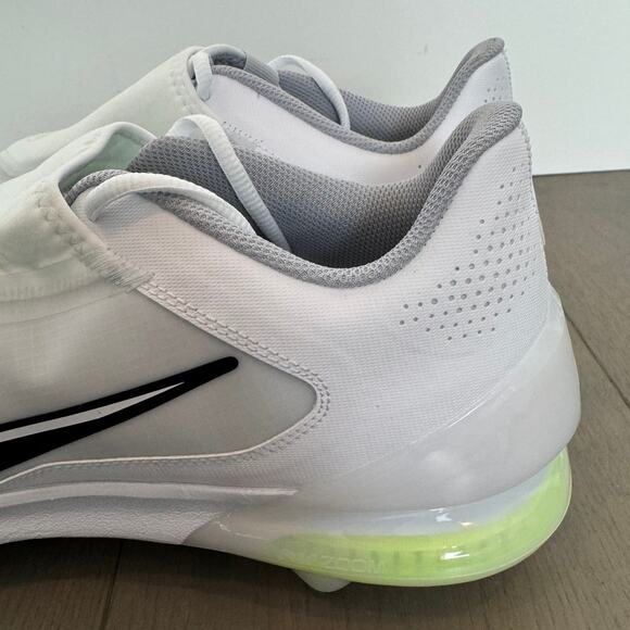 NEW Nike Force Zoom Trout 8 Pro Metal Baseball Cleats White/Black, Men's Size 13 - Picture 8 of 9